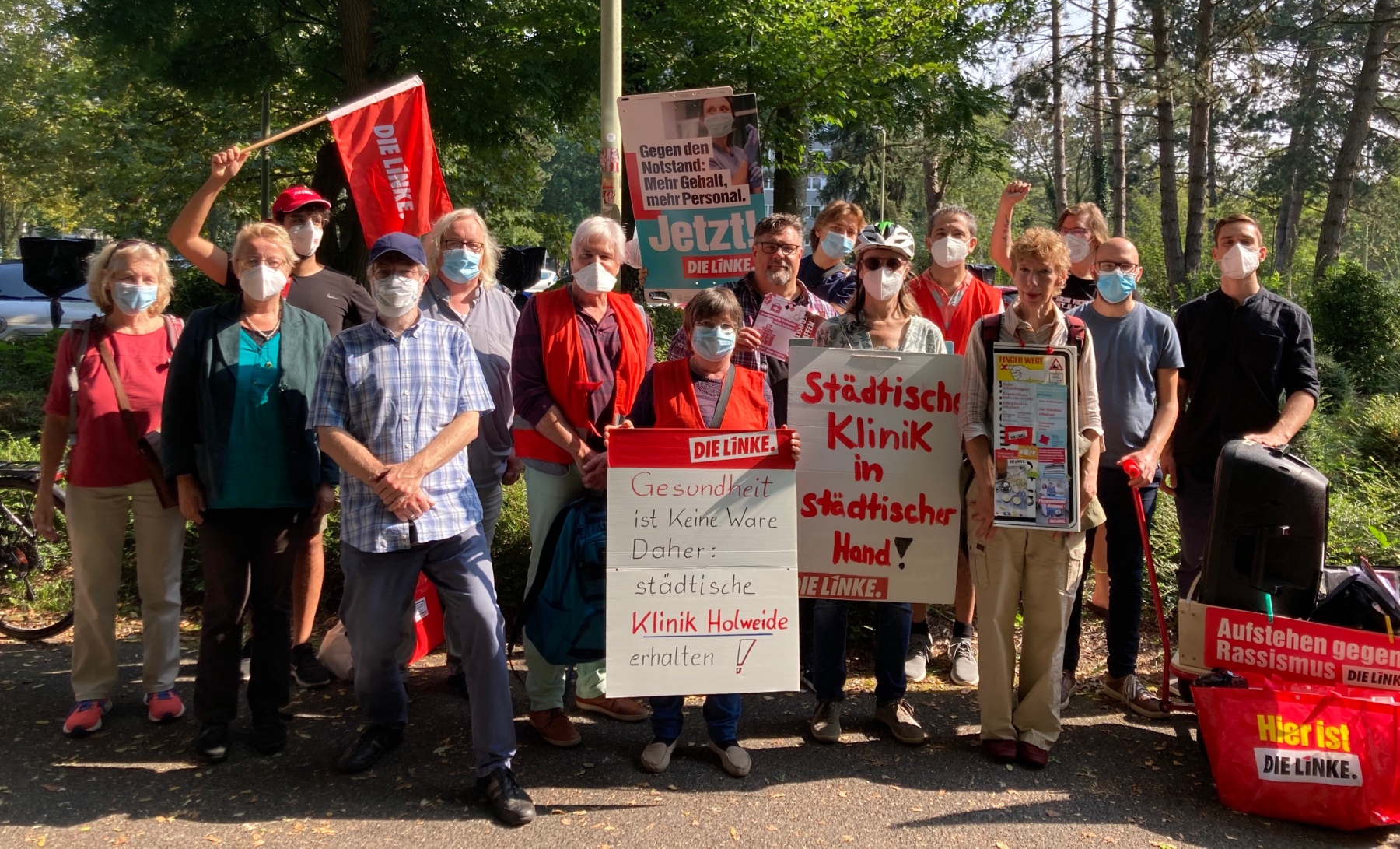 demo-krankenhaus-holweide-gruppe-linker
